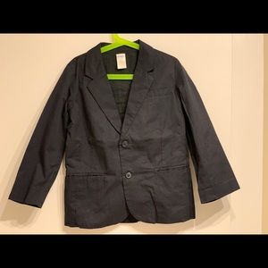 GYMBOREE navy blue all cotton blazer Size 5-6